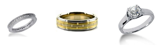Wedding Band Metals - Wedding Rings