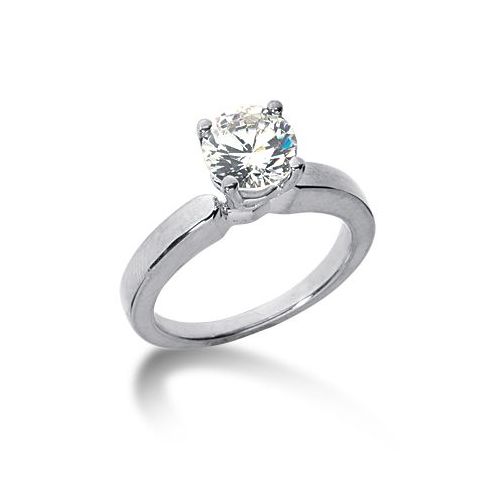 Platinum Solitaire Diamond Engagement Ring 1 ctw. 3000-ENGSPLAT-6382
