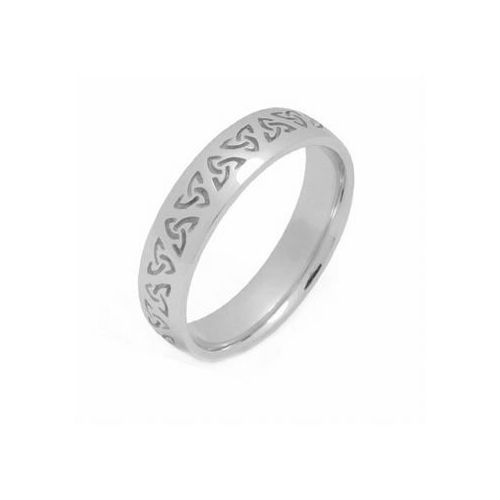 Celtic eternity knot wedding rings