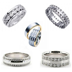 Mens Diamond Wedding Bands