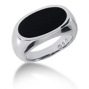 Men's 14K Gold Onyx Ring 10814-MDR1177