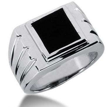 Men's Onyx Ring 128-MDR1224