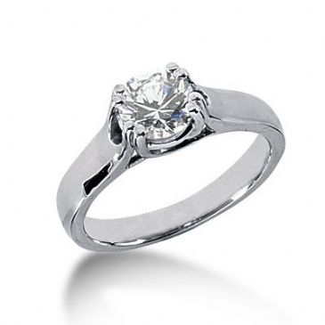 Platinum Solitaire Diamond Engagement Ring 1ctw. 3012-ENGSPLAT-517