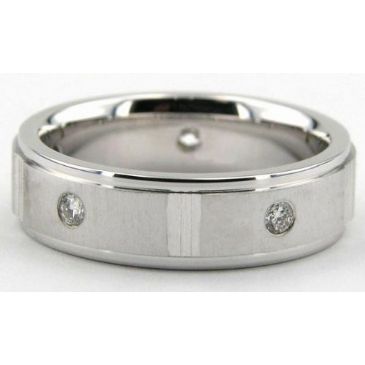 950 Platinum Diamond 0883 Wedding Bands Rings 0883