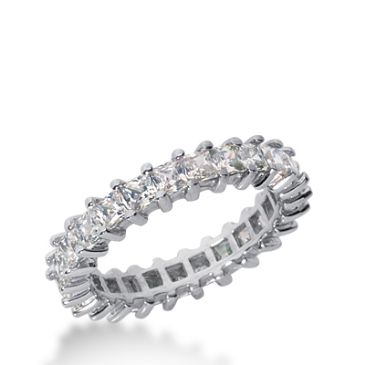 950 Platinum Diamond Eternity Wedding Bands, Shared Prong Setting 2.50 ct. DEB230PLT