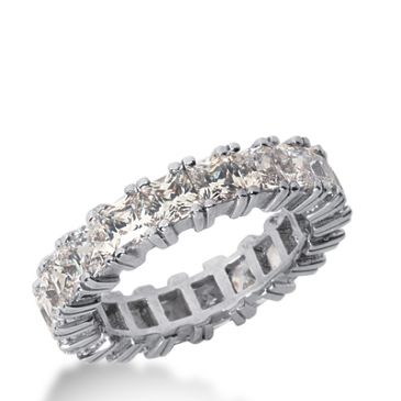 950 Platinum Diamond Eternity Wedding Bands, Prong Setting 5.50 ctw. DEB18135PLT