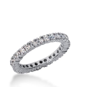 950 Platinum Diamond Eternity Wedding Bands, Prong Setting 1.00 ct. DEB1033PLT