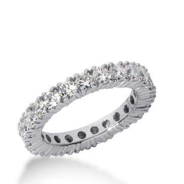 950 Platinum Diamond Eternity Wedding Bands, Prong Setting 2.50 ct. DEB10310PLT