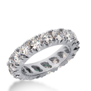 950 Platinum Diamond Eternity Wedding Bands, Prong Setting 2.00 ct. DEB22610PLT