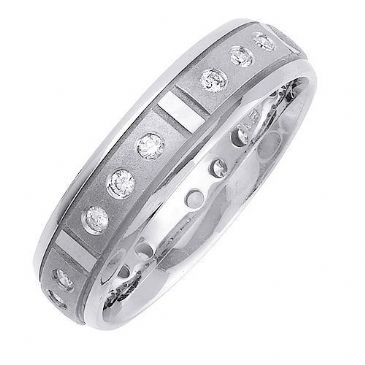 18K 6mm Comfort Fit Comfort Fit Diamond Band 1180 (0.54ctw.)