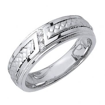 950 Platinum Round Brilliant Channel Set 6mm Comfort Fit Diamond Band 0.9ctw 1115