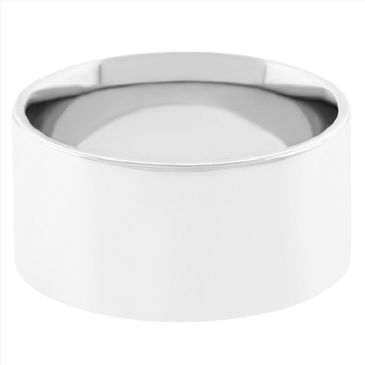 Platinum 950 9mm Flat Wedding Band Medium Weight