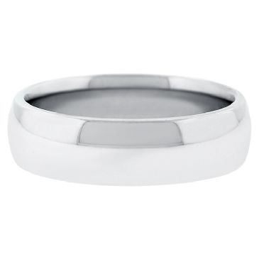 Top Plain Dome Wedding Bands Now