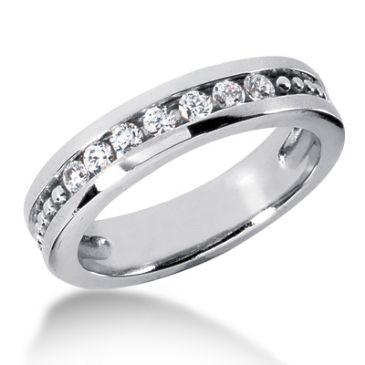 Platinum & 0.35 Carat Diamond Wedding Ring for Women