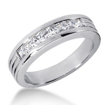 Stunning 18K Gold & 0.98 Carat Diamond Wedding Ring for Women 