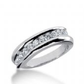 14k Gold Diamond Anniversary Wedding Ring 12 Round Brilliant Diamonds 0.60ctw 268WR113114K