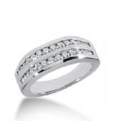 14k Gold Diamond Anniversary Wedding Ring 28 Round Brilliant Diamonds Total 0.50ctw 409WR169914K