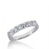14k Gold Diamond Anniversary Wedding Ring 6 Round Brilliant Diamonds Total 0.60ctw 529WR210914k