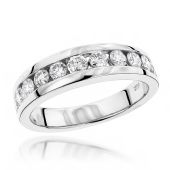 14K Gold & 1.10 Carat Diamond Wedding Ring for Women