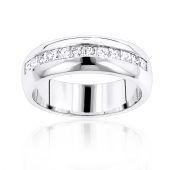 14K Gold  & 1.20 Carat Diamond Wedding Ring for Men