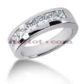 14K Gold & 1.89 Carat Diamond Wedding Band for Men