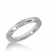 14k Gold Diamond Anniversary Wedding Ring 21 Round Brilliant Diamonds Total 0.53ctw 591WR234414k
