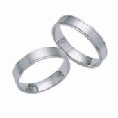 14k His & Hers Classic Gold 101 Wedding Band Set HH10114K