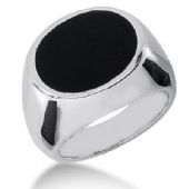 Men's Onyx Ring 137-MDR1319