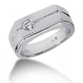 Men's Diamond Ring 1 Round Stone 0.25 ct 141-MDR1019