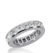 950 Platinum Diamond Eternity Wedding Bands, Channel Setting 2.50 ct. DEB1602PLT