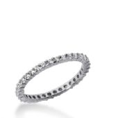 950 Platinum Diamond Eternity Wedding Bands, Shared Prong Setting 0.50 ct. DEB10015PLT