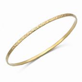 2.5mm Classic Design Moroccan Womens Bangle  009-25CDMWB