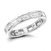 18K Gold & 1.56 Carat Diamond Eternity Band