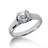 18K Gold Solitaire Diamond Engagement Ring 1ctw. 3012-ENGS18K-517