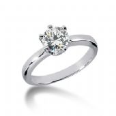 Platinum Solitaire Diamond Engagement Ring 1ctw. 3017-ENGSPLAT-869