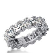 950 Platinum Diamond Eternity Wedding Bands, Prong Setting 8.00 ctw. DEB18145PLT