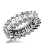 950 Platinum Diamond Eternity Wedding Bands, Shared Prong Setting 11.00 ct. DEB243PLT