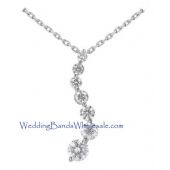 950 Platinum Diamond Journey Pendant 7 Stone 2.50 ctw. JPD1707PLT