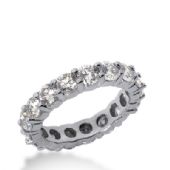 950 Platinum Diamond Eternity Wedding Bands, Shared Prong Setting 3.50 ct. DEB10020PLT