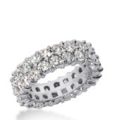 950 Platinum Diamond Eternity Wedding Bands, Prong Setting 3.50 ct. DEB284PLT