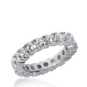 14k Gold Diamond Eternity Wedding Bands, Prong Setting 3.00 ct. DEB1031514K