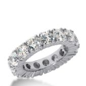 950 Platinum Diamond Eternity Wedding Bands, Prong Setting 6.50 ct. DEB10345PLT