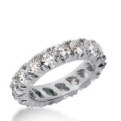 18k Gold Diamond Eternity Wedding Bands, Prong Setting 2.00 ct. DEB2261018K