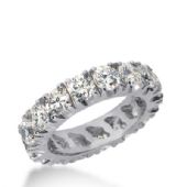 14k Gold Diamond Eternity Wedding Bands, Prong Setting 4.00 ct. DEB2262514K