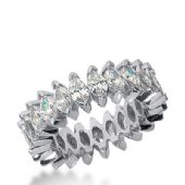 950 Platinum Diamond Eternity Wedding Bands, Prong Setting 6.00 ct. DEB209PLT