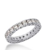 18k Gold Diamond Eternity Wedding Bands, Box Setting 1.25 ct. DEB25618K