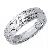 950 Platinum Round Brilliant Channel Set 6mm Comfort Fit Diamond Band 0.9ctw 1115