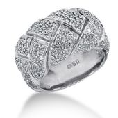 14K Thick Braided Diamond Anniversary Ring (1.91ctw.)