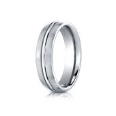 Cobaltchrome 6mm Comfort-Fit Satin-Finished Design Ring