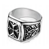 Cobaltchrome 9-mm Fancy Blackened Ring